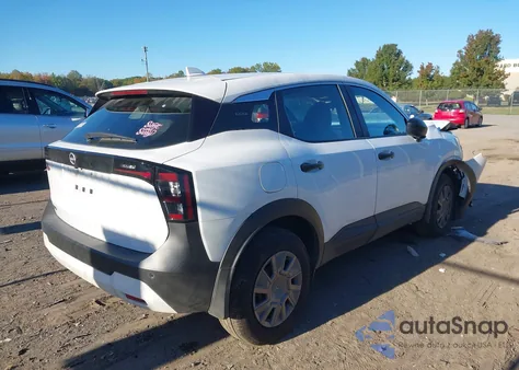 2025 Nissan Kicks S Fwd из США, поврежденный, VIN 3N8AP6BA1SL334928